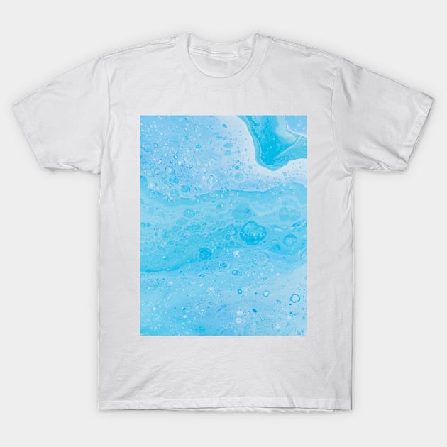 Aqua Watercolor T-Shirt by NewburyBoutique